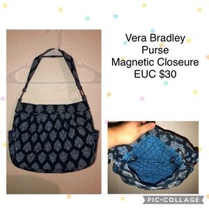 Vera Bradley: Purse w/ magnetic closure, $30